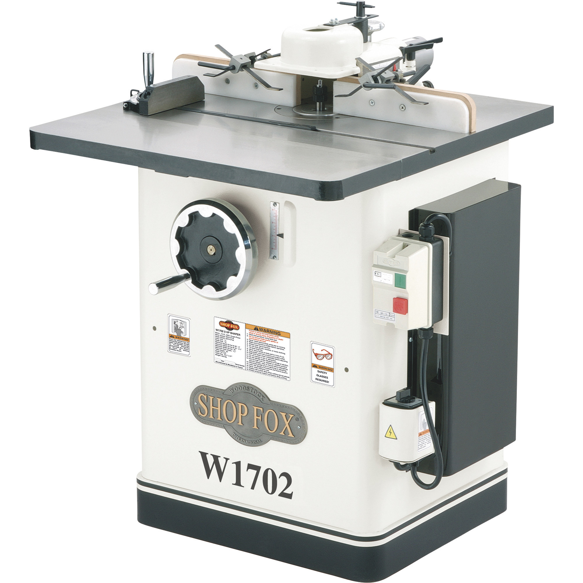 Shop Fox Full Capacity Shaper - 3 HP, 220V, 28.25in. x 30.5in. Cast Iron Table, Model# W1702